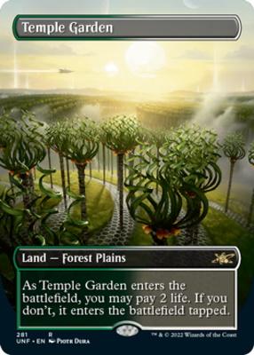 Temple Garden | Unfinity Variants Foil | Card Kingdom