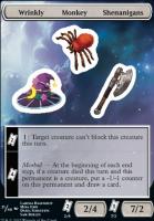 Unsanctioned Ancient Juggler Sticker Sheet | Unfinity | Card Kingdom