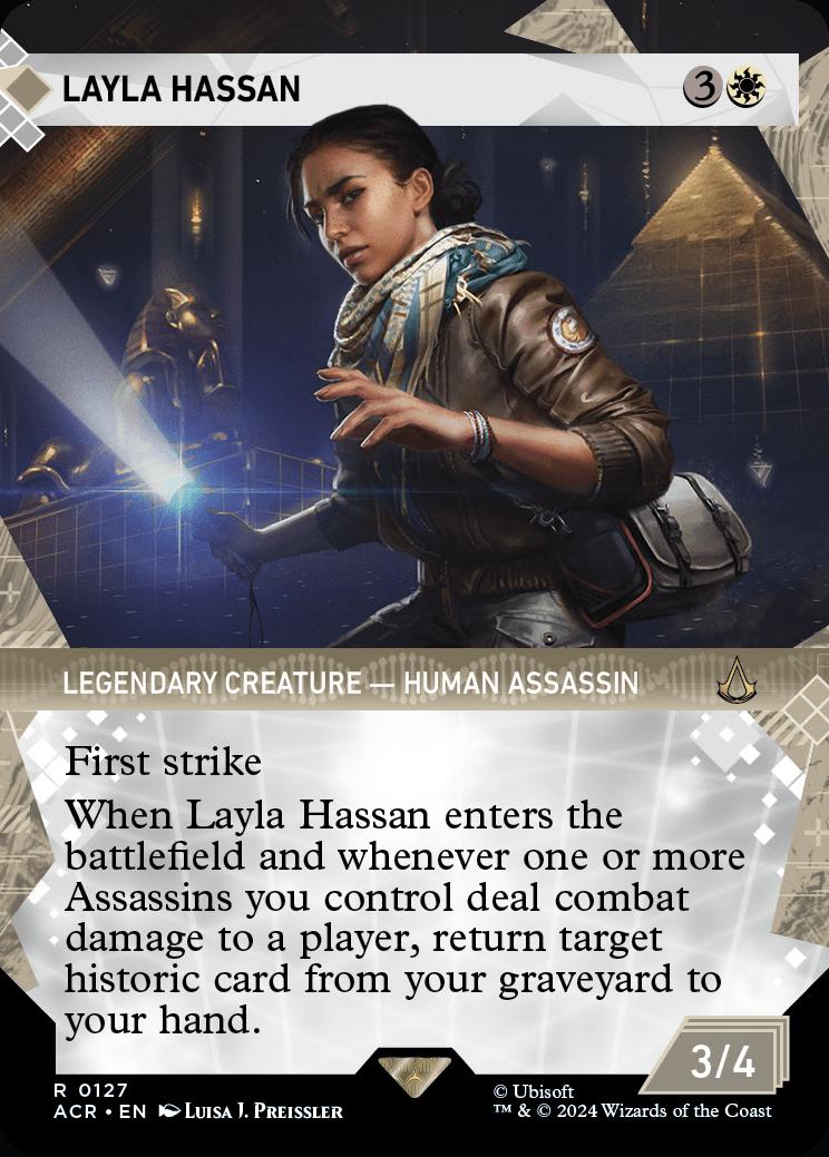 Layla Hassan | Universes Beyond: Assassin's Creed Variants Foil | Card ...