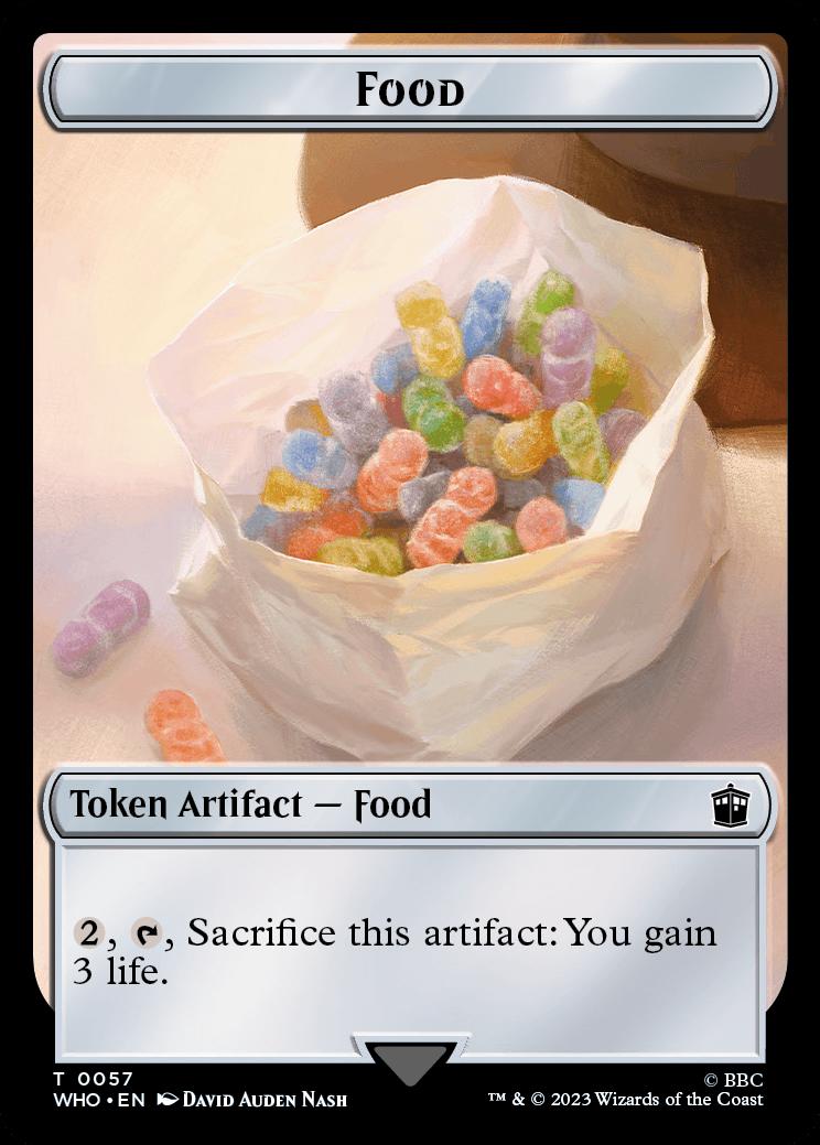 Lord of the Rings - Food Token #11 / Tentacle Token (foil)