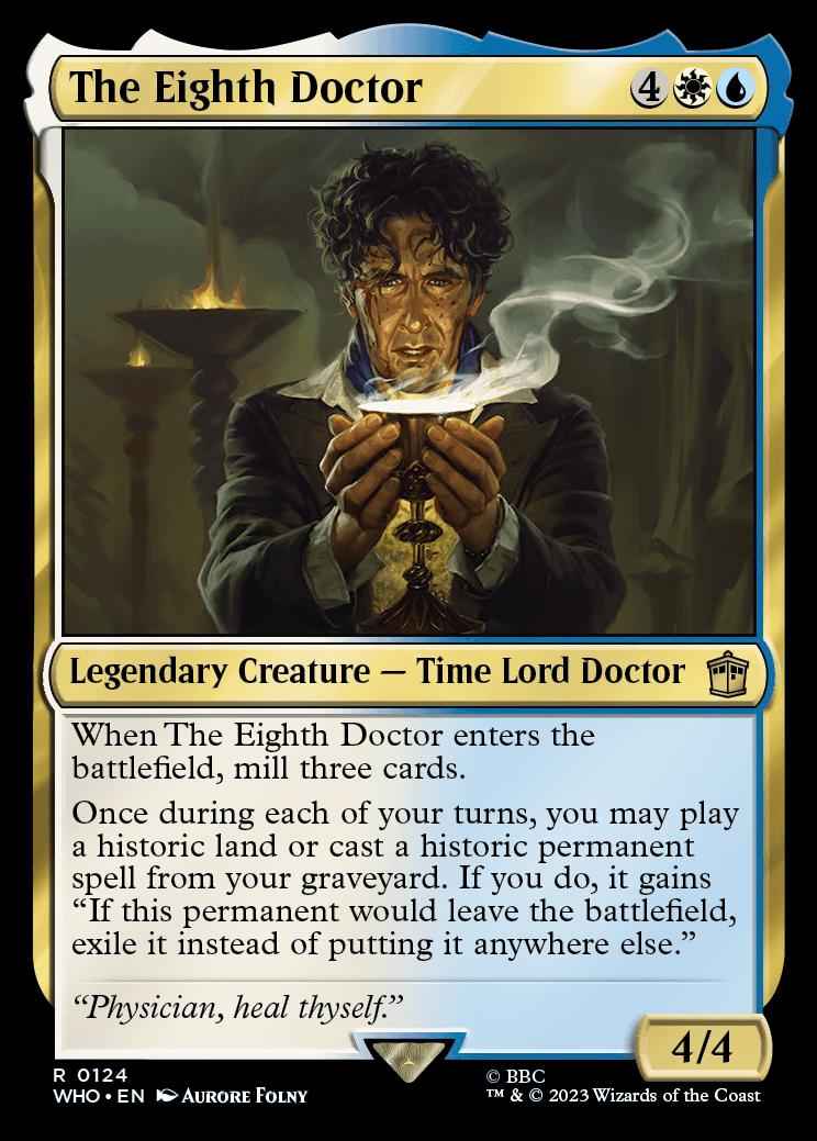 The Eighth Doctor | Universes Beyond: Doctor Who | Standard | Card Kingdom