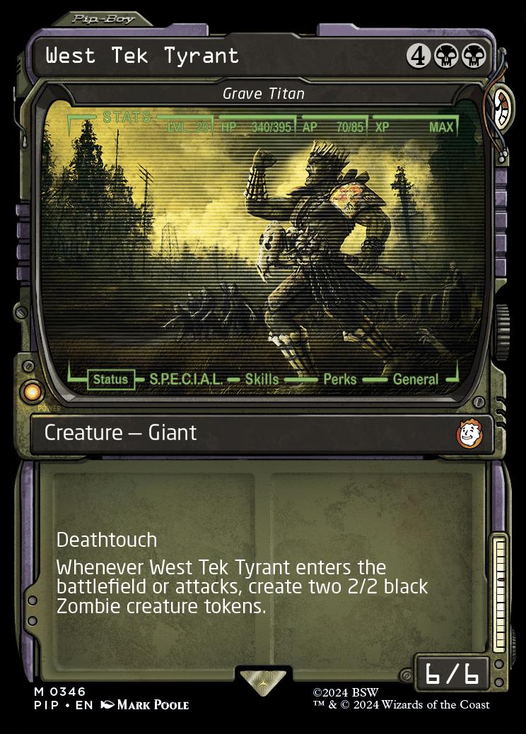 Grave Titan | Universes Beyond: Fallout Variants | Commander | Card Kingdom