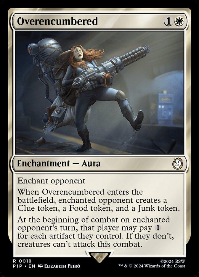 Overencumbered | Universes Beyond: Fallout | Commander | Card Kingdom