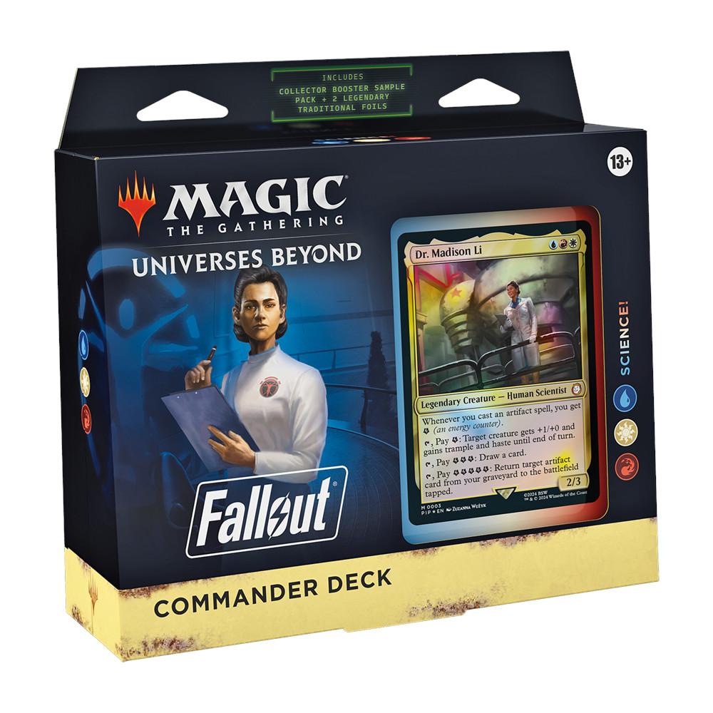 Universes Beyond: Fallout Science ! Commander Deck   Magic FR   Buy