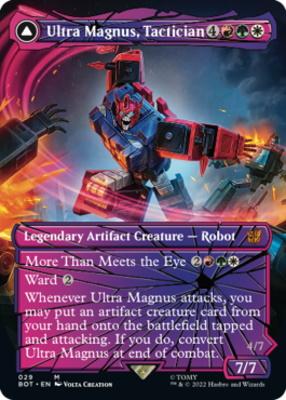 Ultra Magnus, Tactician | Universes Beyond: Transformers Foil 