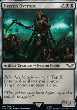 Mox Boarding House  Warhammer 40K - Datasheet Cards: Necrons