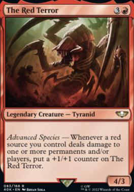 The Red Terror | Universes Beyond: Warhammer 40,000 | Commander | Card ...