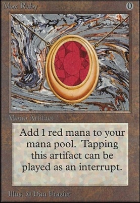 Mox Ruby Unlimited Card Kingdom