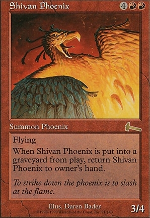 Shivan Phoenix | Urza's Legacy | Card Kingdom