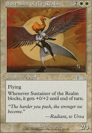 Sustainer of the Realm | Urza's Legacy | Card Kingdom