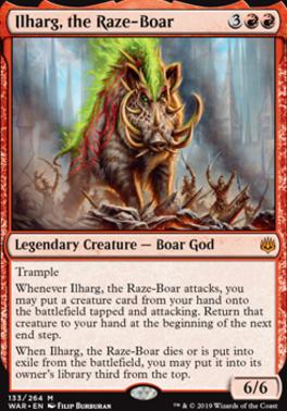 Ilharg, the Raze-Boar | War of the Spark | Modern | Card Kingdom