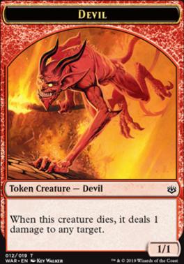 Devil Token War Of The Spark Standard Card Kingdom