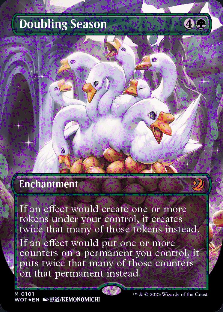 Doubling Season | Wilds of Eldraine Enchanting Tales Foil | Card Kingdom