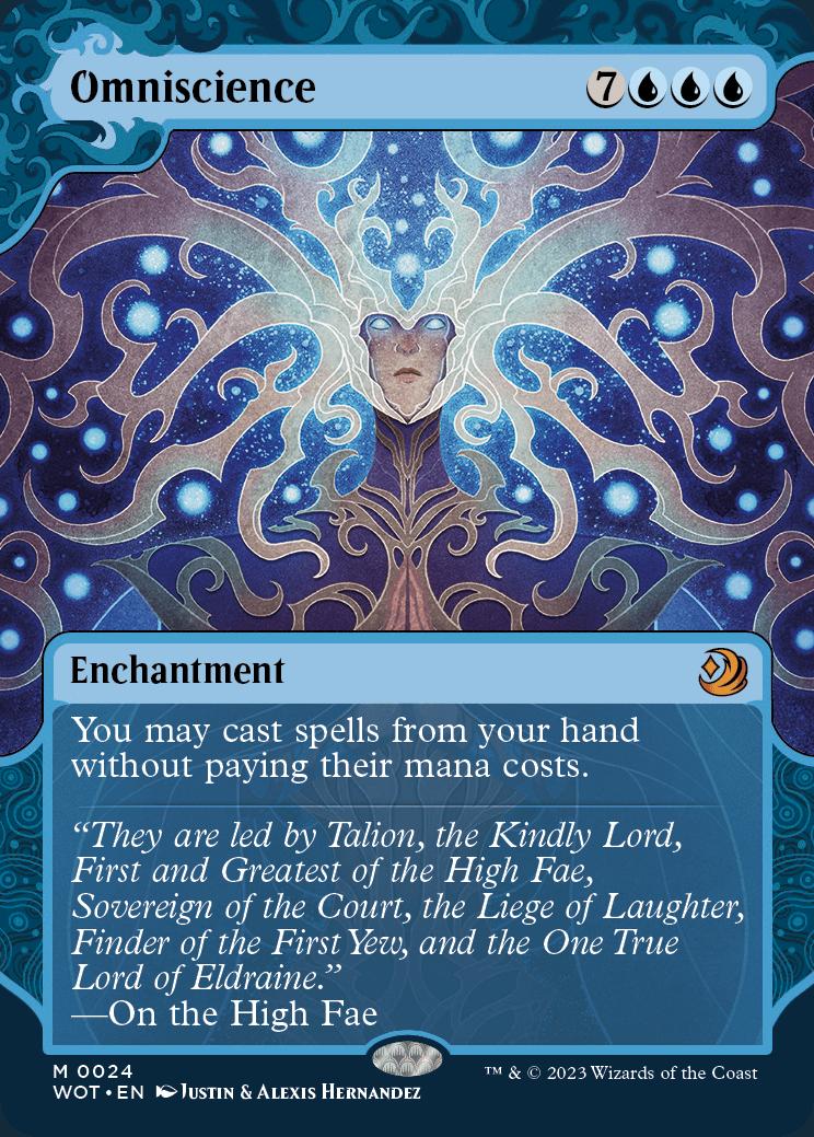 Omniscience | Wilds of Eldraine Enchanting Tales Foil | Card Kingdom