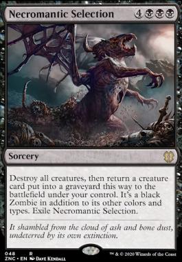 Necromantic Selection | Zendikar Rising Commander Decks | Commander ...