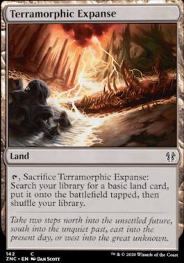 Terramorphic Expanse Zendikar Rising Commander Decks Commander Card Kingdom