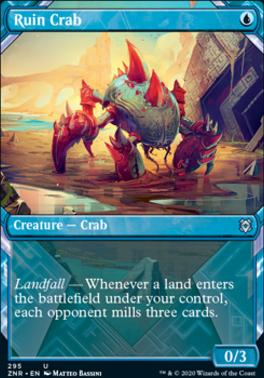Ruin Crab Zendikar Rising Variants Standard Card Kingdom